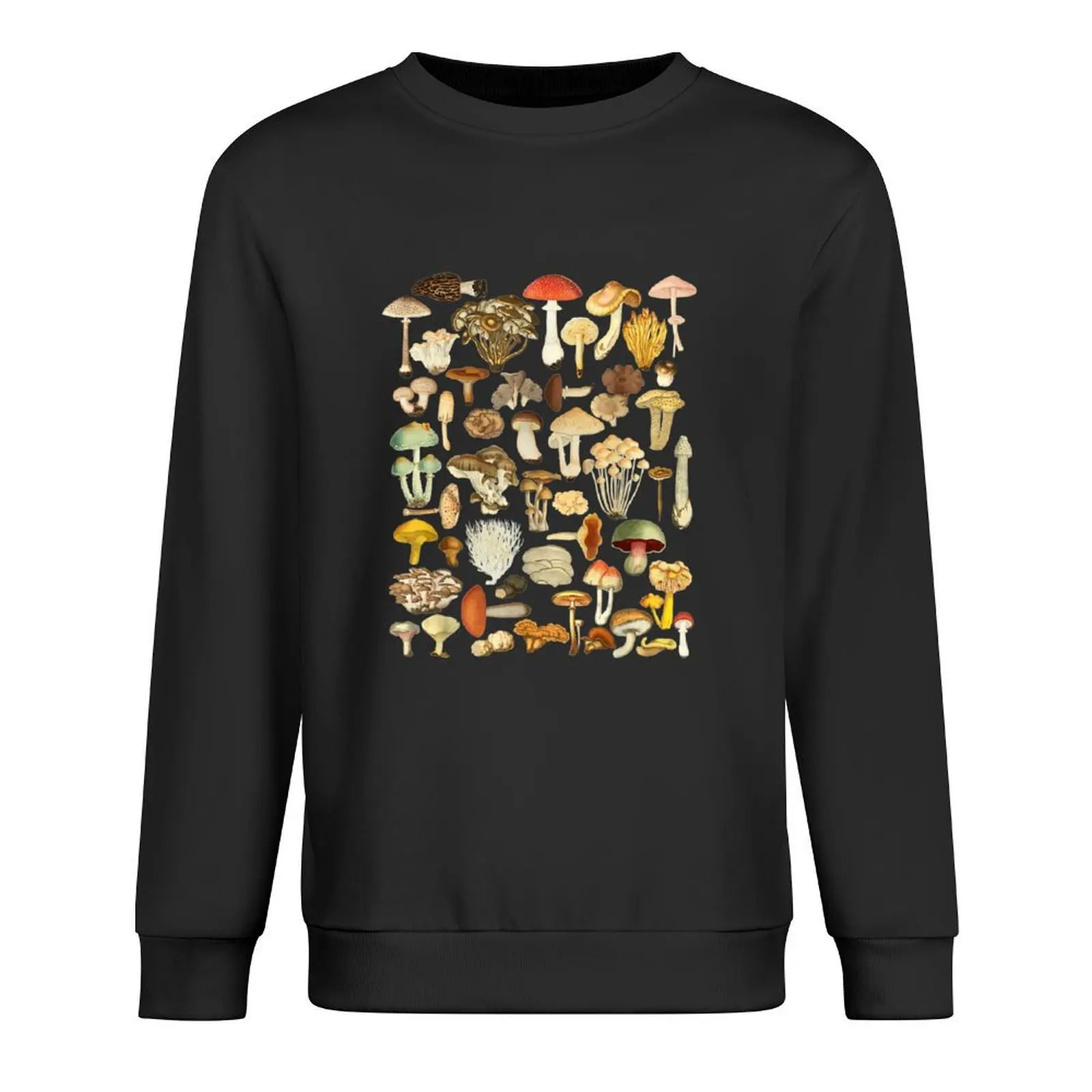 

Mushroom Shirt Mycology Fungi Foraging Mushroom Whisperer stuffed mushrooms Pullover japanese style sweatshirt men