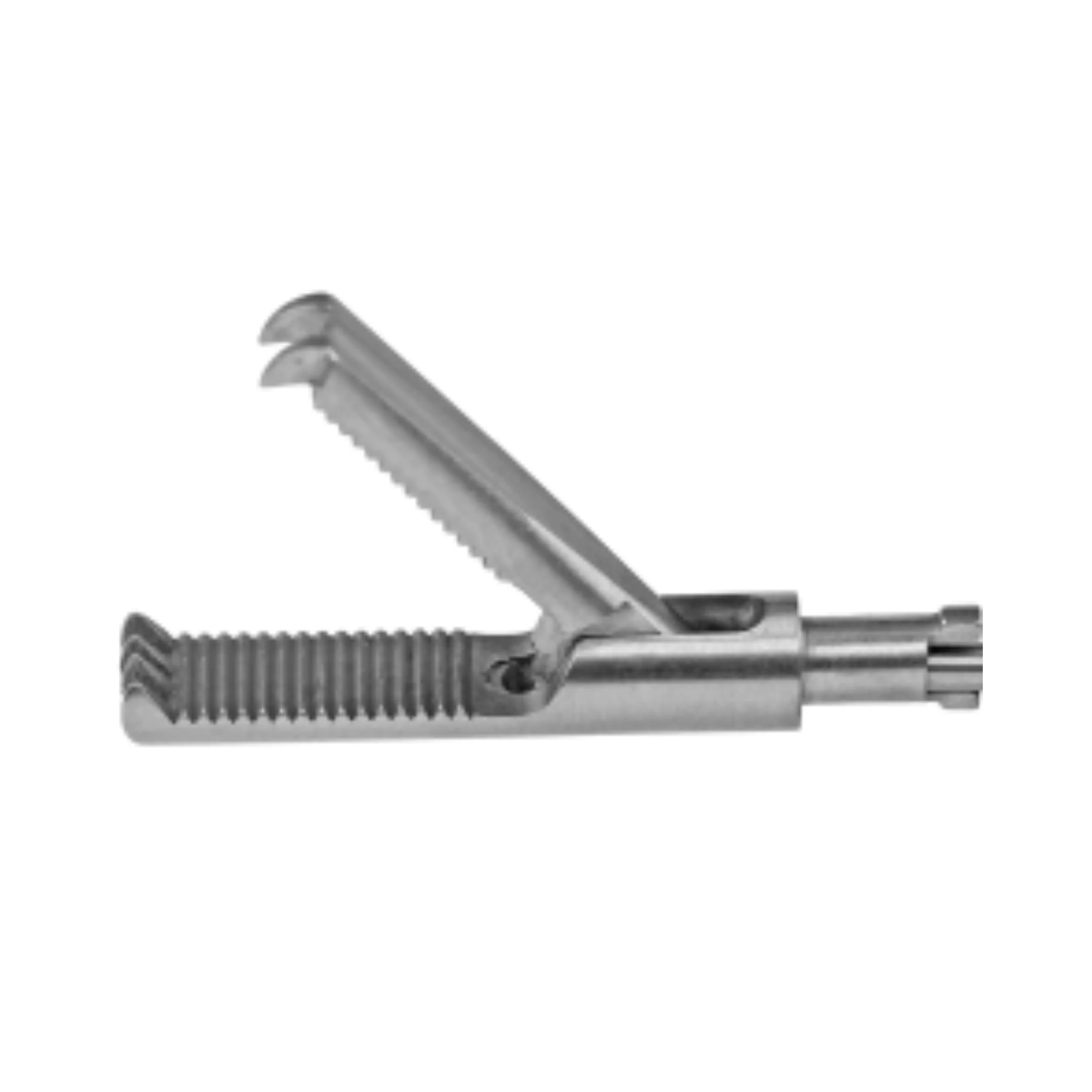 Frontsurg Claw Forceps (2 + 4 Teeth) Single-action 21mm Mouse Tooth Gripper Noninvasive Laparoscopic Gripper 2C0567