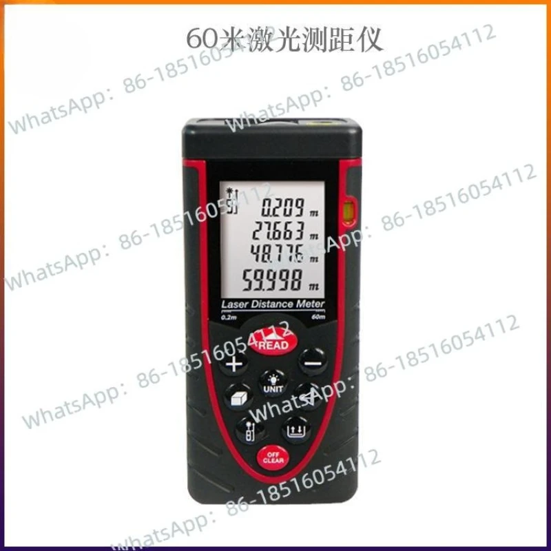 

Лазерный дальномер, инструмент для измерения зоны украшения дома, высокоточный инфракрасный инструмент, электронная линейка