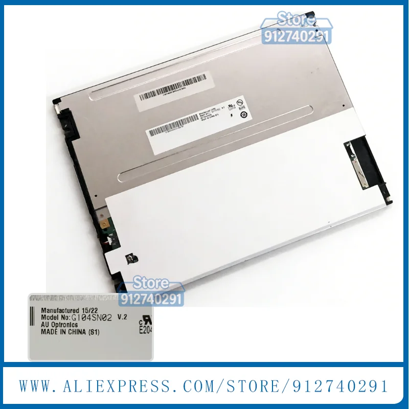 

Оригинальный ЖК-дисплей G104SN02 V2 10.4 дюйма (G104SN02 V.2, G104STN01.0, G104STN01, G104SN02 V0, V1, B104SN02 V0)