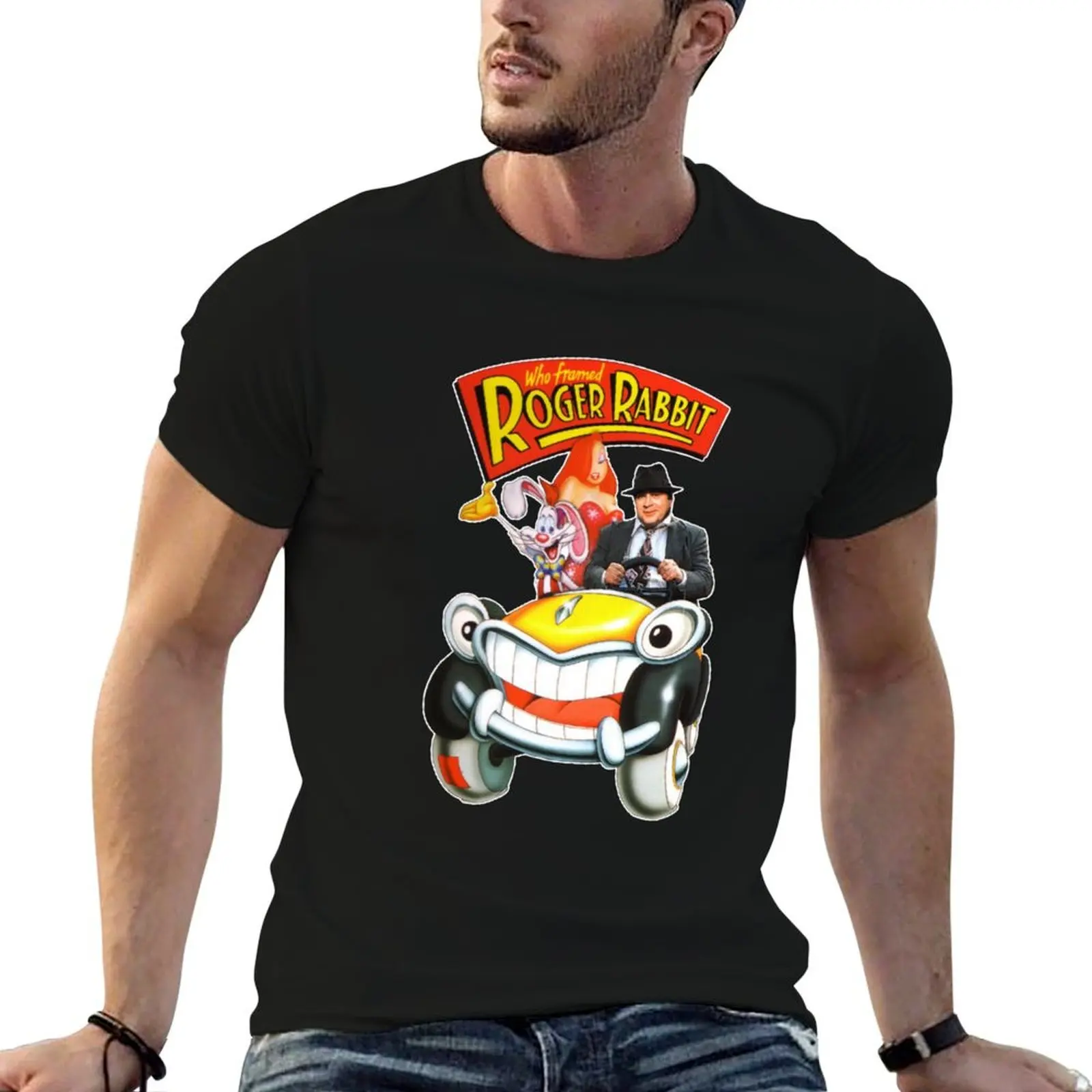 

Who Framed Roger Rabbit T-Shirt anime tshirt man t shirt cotton high quality T-Shirt