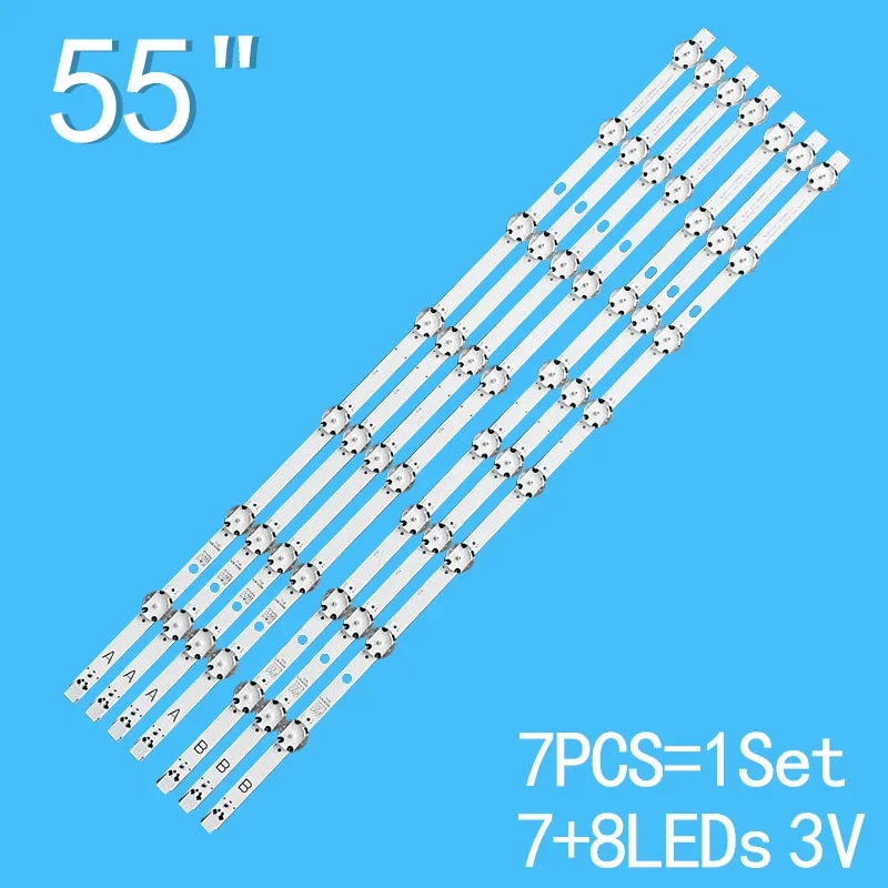 Striscia LED lampada per VESTEL 55 "UHD DRT A-TYPE B-TYPE 55 a06usb 55 a04usb SVV550AK7 VES550UNDL VES550QNDX VES550QNDS LUX0155004