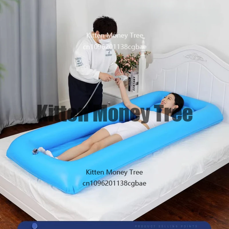 

Bed Paralysis Disabled Elderly Dedicated Bath Neck Massager Disabled Patient Bed Lying Inflatable Bath Bed