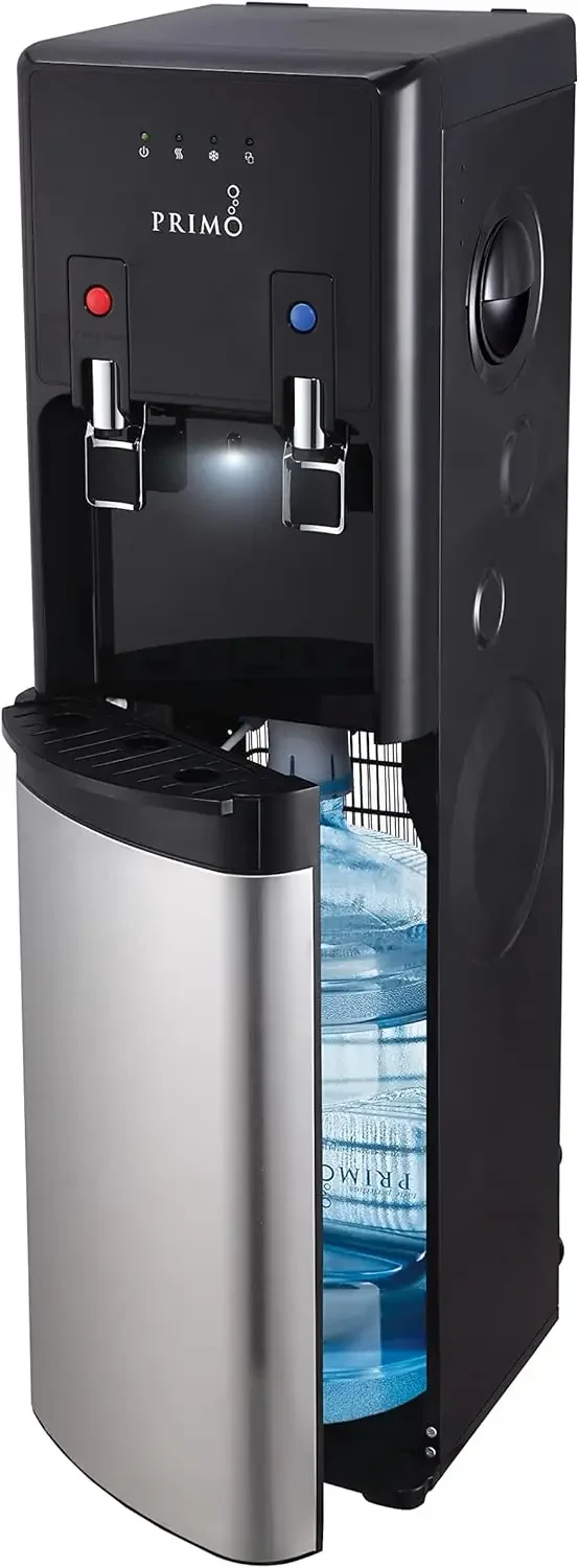 Bottom-Loading Water Dispenser - 2 Temp (Hot-Cold) Water Cooler Water Dispenser for 5 Gallon Bottle w/Child-Resistant Safety