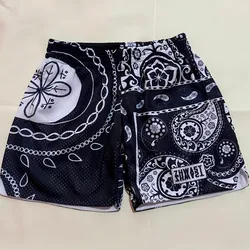 Summer men's fashion trend shorts printed pattern clothing boys casual hawaiian vacation shorts men's fashion beach shorts