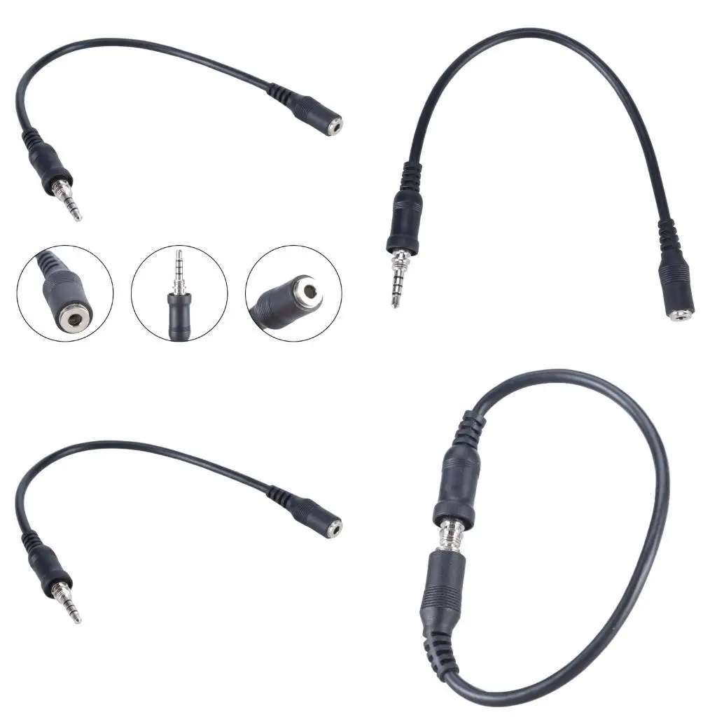 

Y1UB Upgrades Sound Cable With 3.5mm Female Connector ABS Sound Cable Female Plug Connector for VX-6 VX-7R VX-120