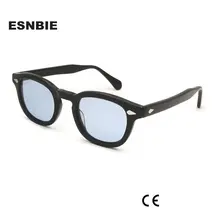 Vintage Round Acetate Sunglasses #4