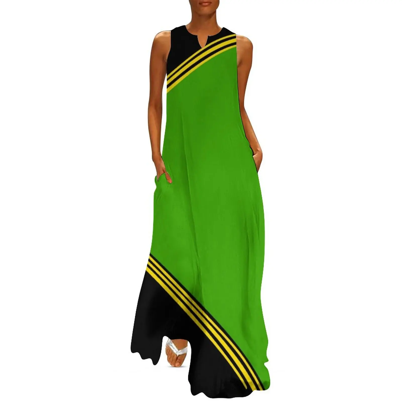 WG jamaican colours concept Long Dress Dress vintage wedding guest dress 2025 wedding dresses for parties