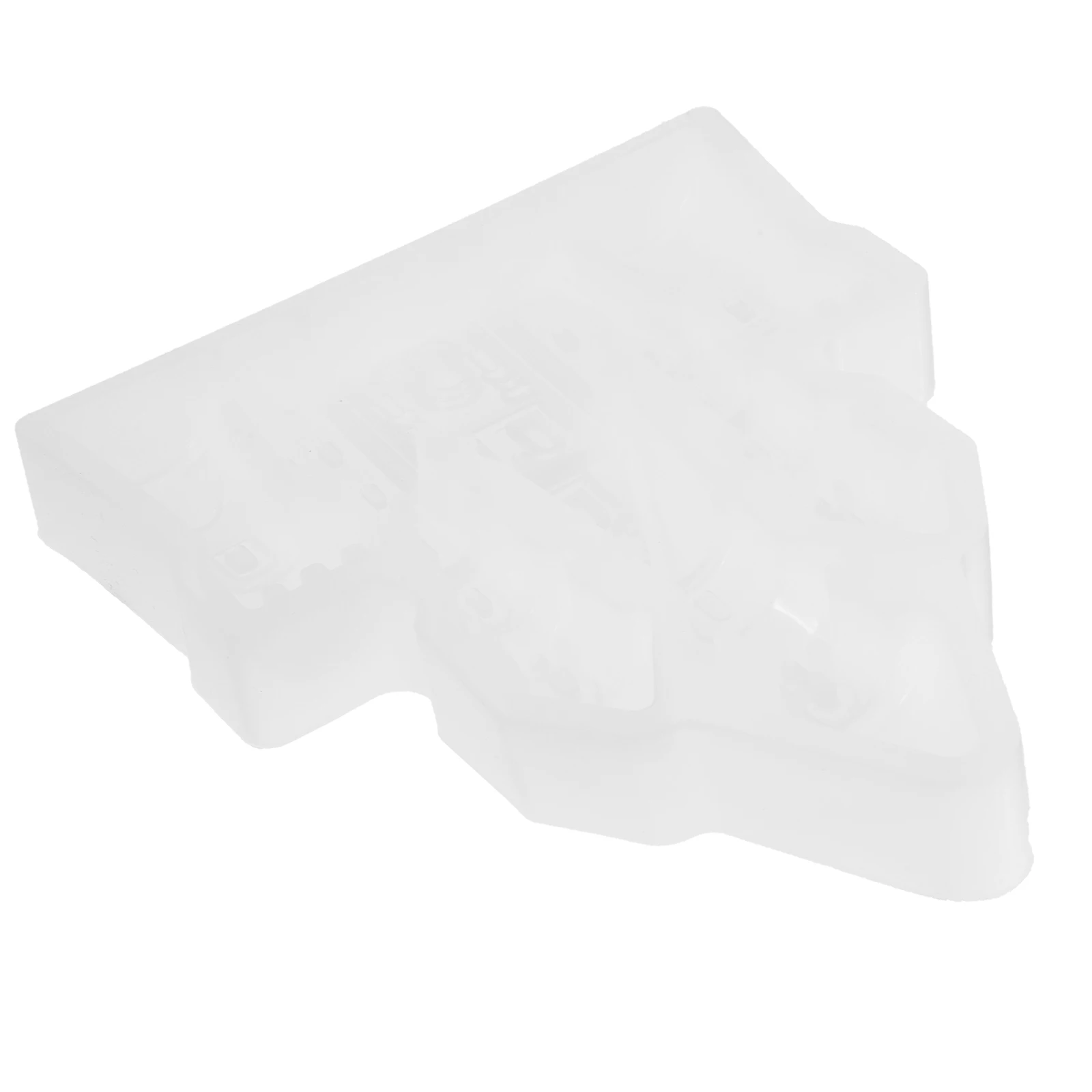 

Silicone Castle Mold DIY Supplies Flexible Epoxy Crafts 3D Silicone Casting Mold for Decorative Crystal Dropping Gel Projects