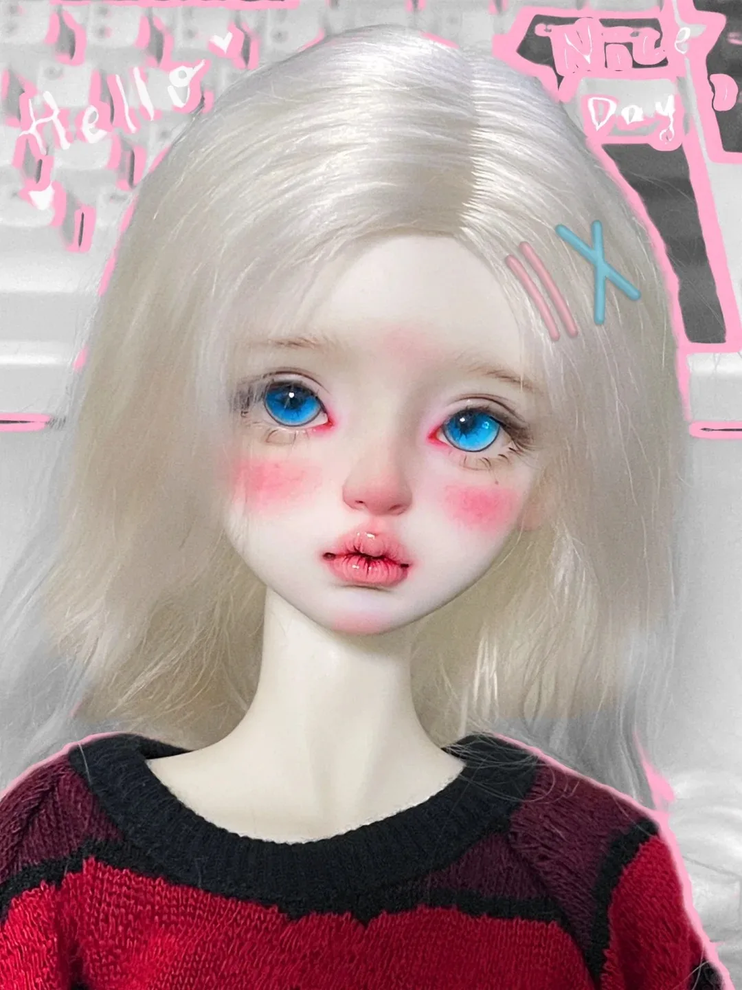 

New BJD SD dolls 1/4 girl kala Sweet Girl ball joint doll Resin BJD dolls eyes high quality toys in stock in stock