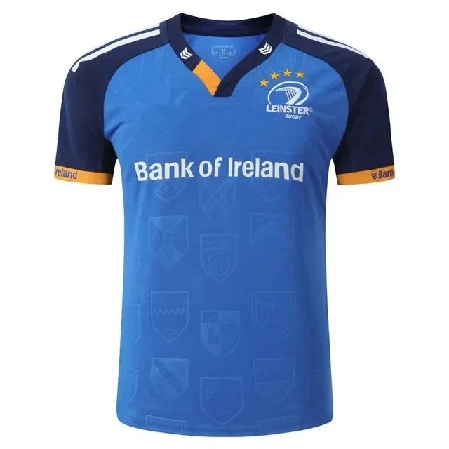 Leinster-Camiseta de Rugby para hombre, Jersey de entrenamiento en casa/fuera/casa, Talla: S-5XL, Impresión de número de nombre personalizado, alta calidad, 2023