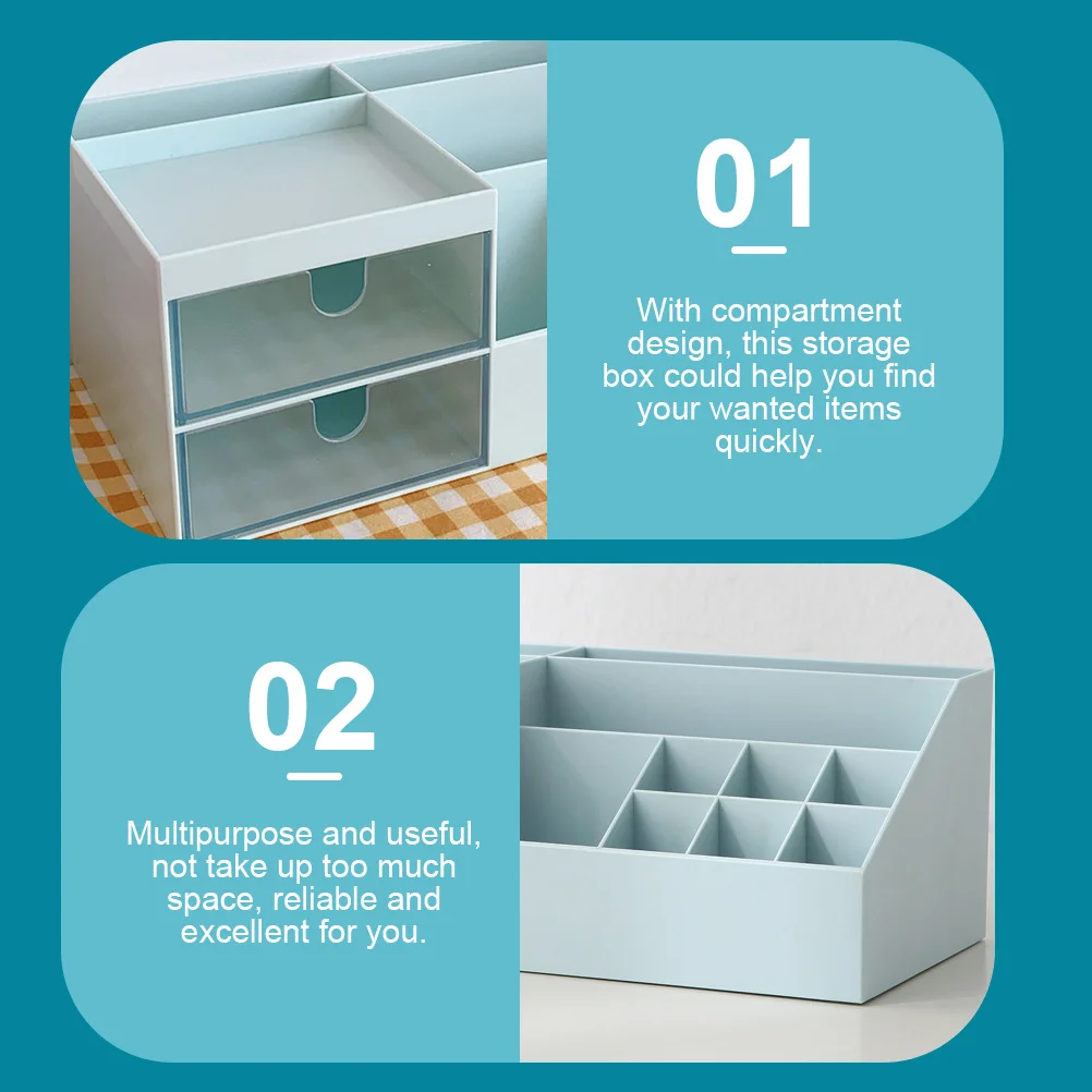 

Desktop Pen Storage Container Makeup Brush Holder Multipurpose Organizer for Desk Stationery Cosmetics Desktop Pen Holder