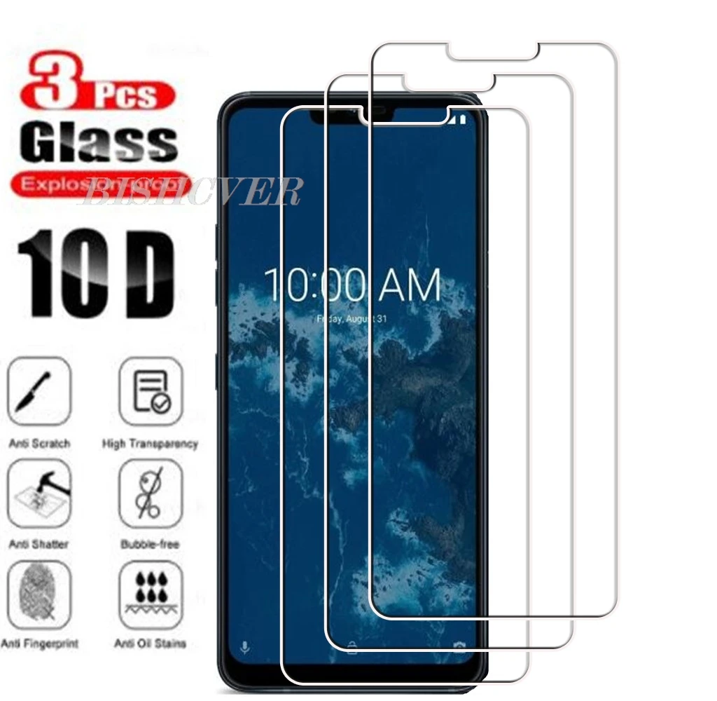 3pcs Tempered Glass For LG G7 ThinQ Q9 One Fit  6.1