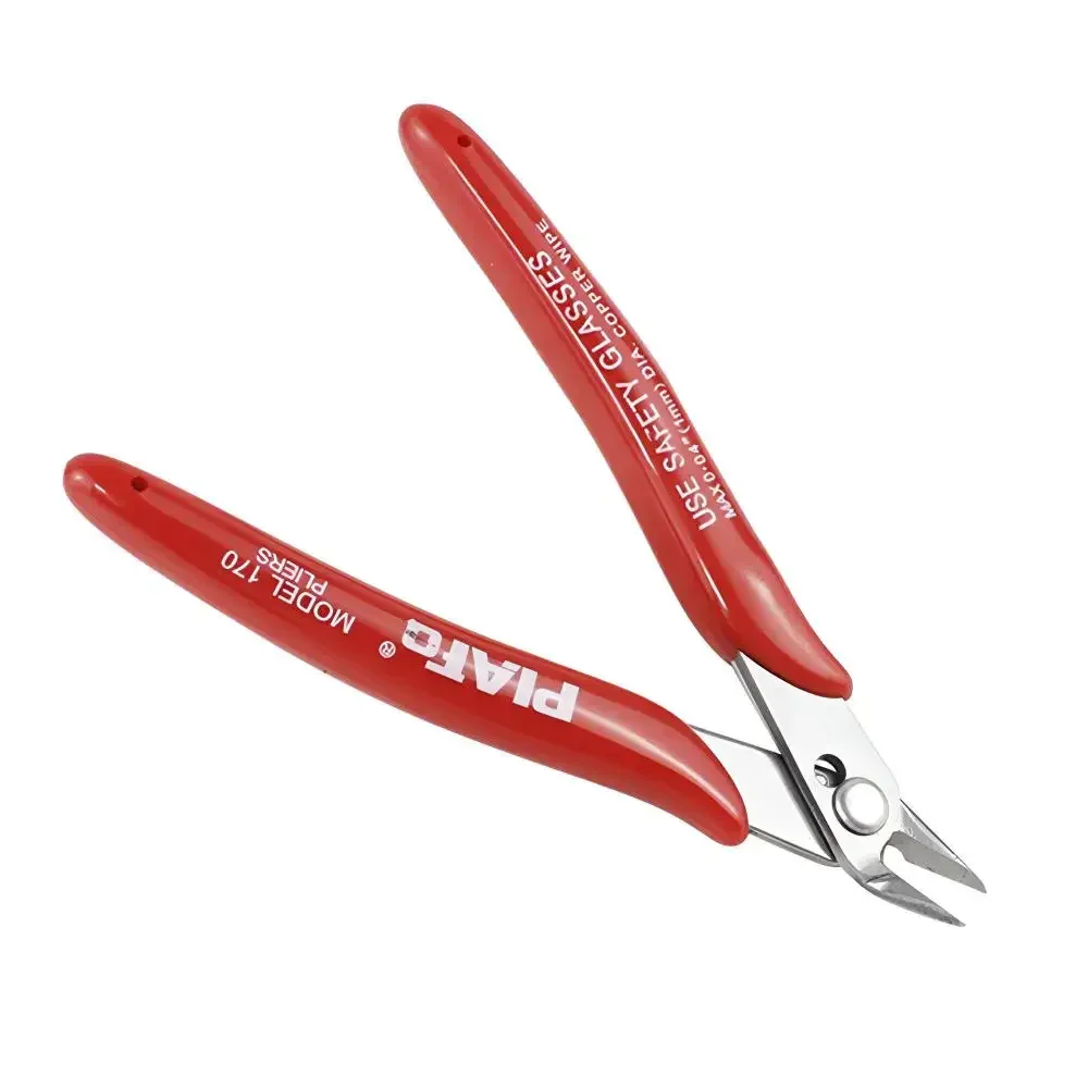 Multifunctional 170SS Stainless Steel Electronic Cutters with Labor-saving Spring Diagonal Nose Pliers Nail Pliers DIY Clip