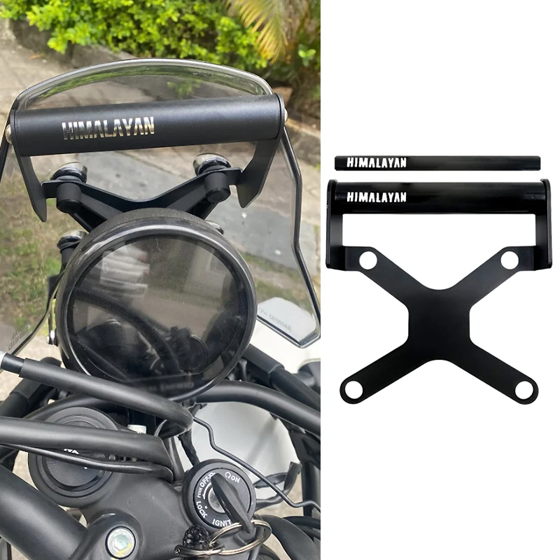 

2024 New For Himalayan 450 2024 2025 Motorcycle himalayan450 Accessories Phone Holder Stand GPS Navigation Plate Bracket