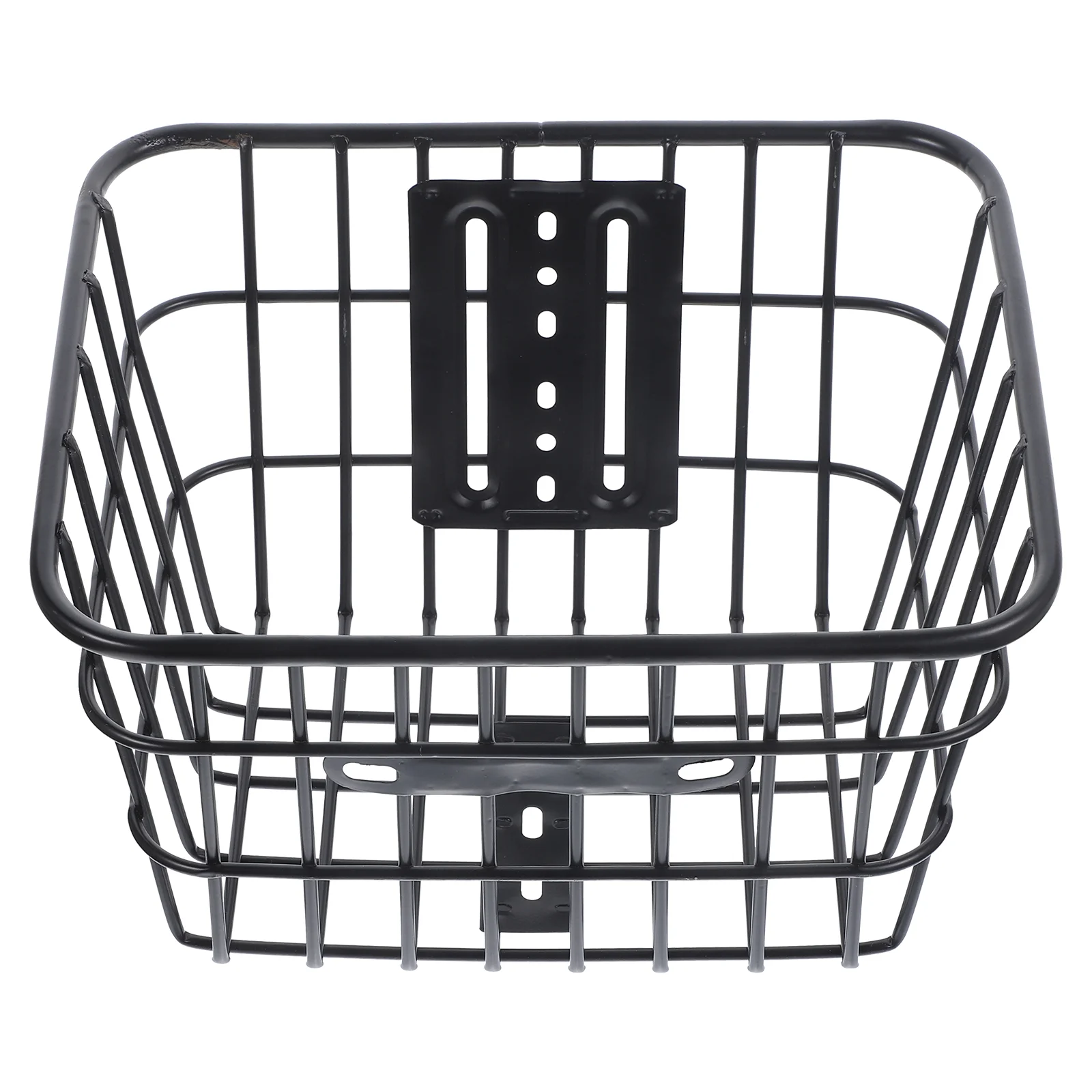 

Front Basket Storage Shelves Heavy Duty Bike with Cover Iron Child Electric for Adults