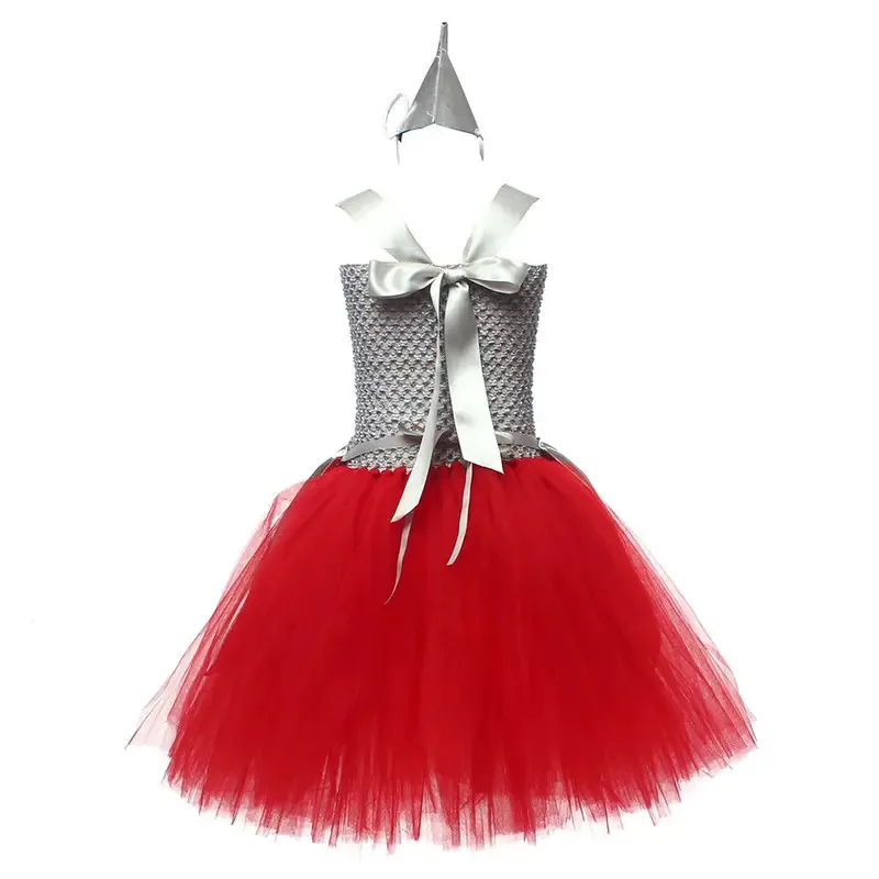 

COSda@Girls Tutu Dress Kids Wonderful Cartoon Wizard Fantasia Tin Cosplay Man Costume Halloween Carnival Party Cosplay Kids Clo