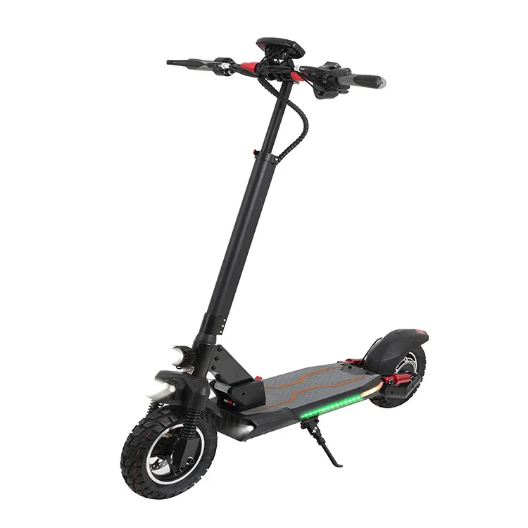 36V48V350W10 inch folding aluminum alloy double shock absorption intelligent electric scooter