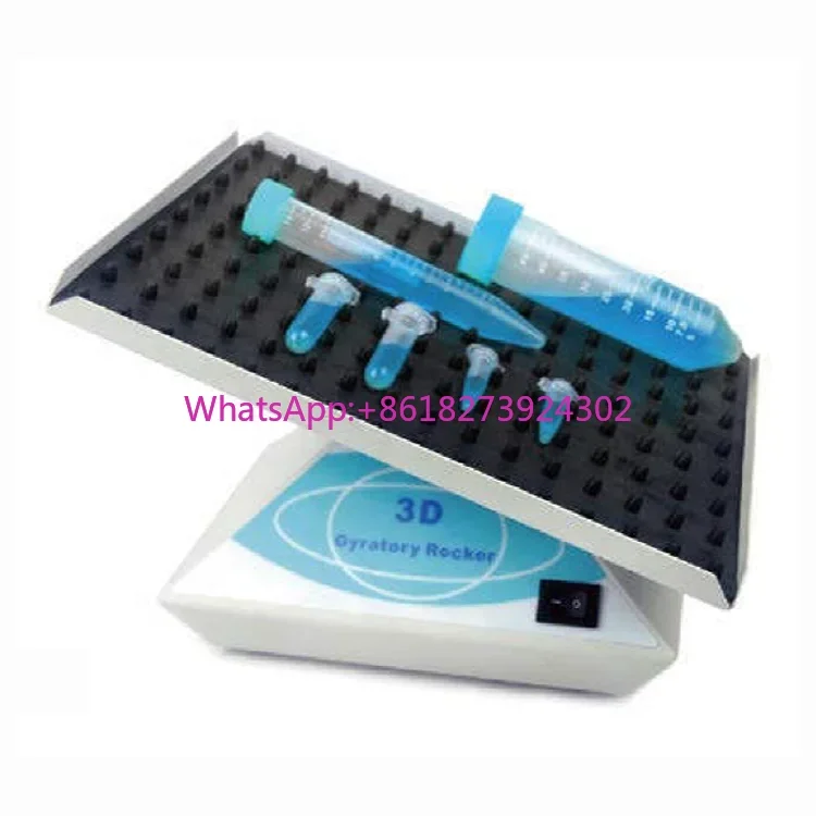 

RH-24 Laboratory Three-Dimensional Rotation Gyratory Mixer 3D Mixer or 20° Fixed Digital Rocking Mixer 20rpm