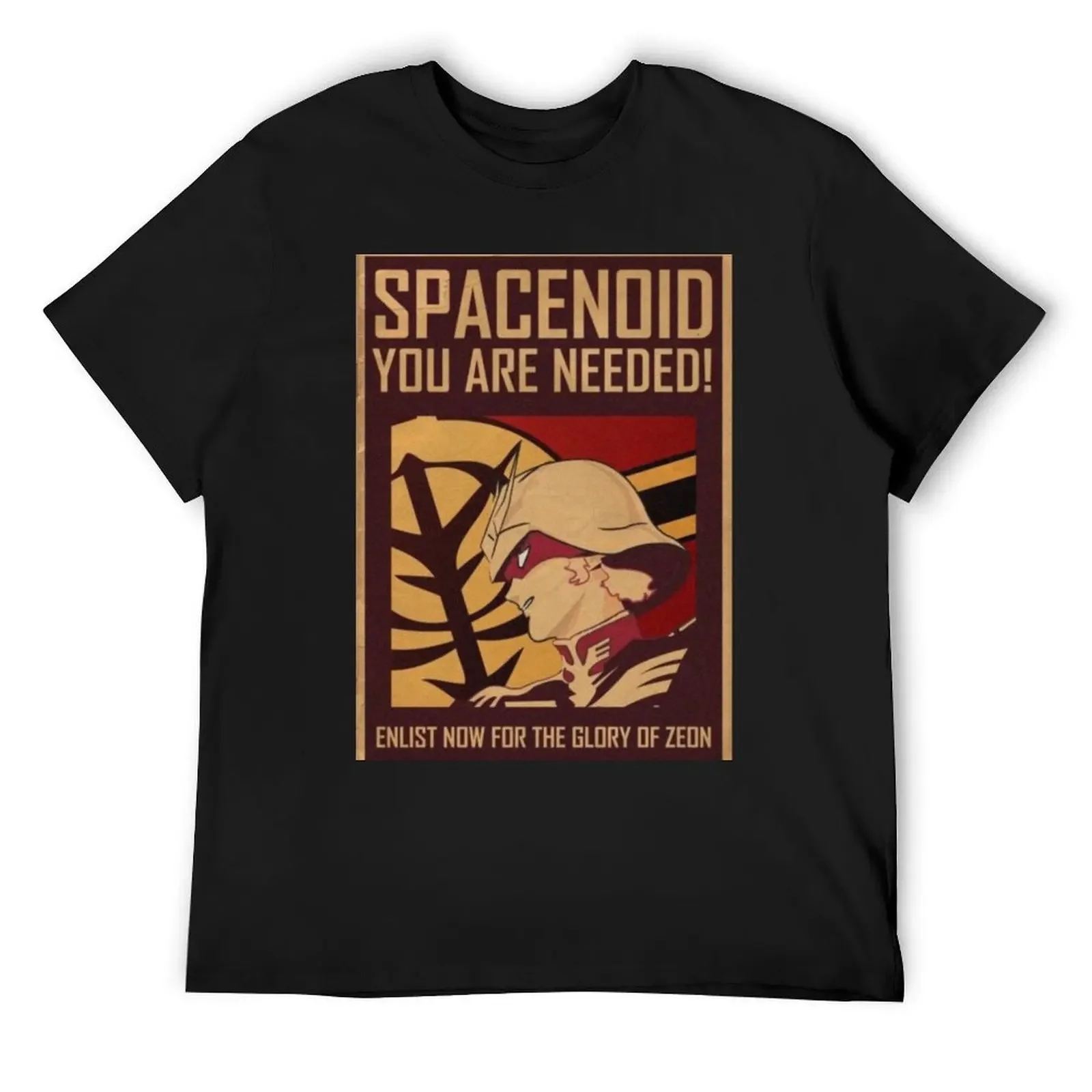 

Zeon Propaganda #3 T-Shirt customs anime shirt funny meme t-shirts t shirts for men