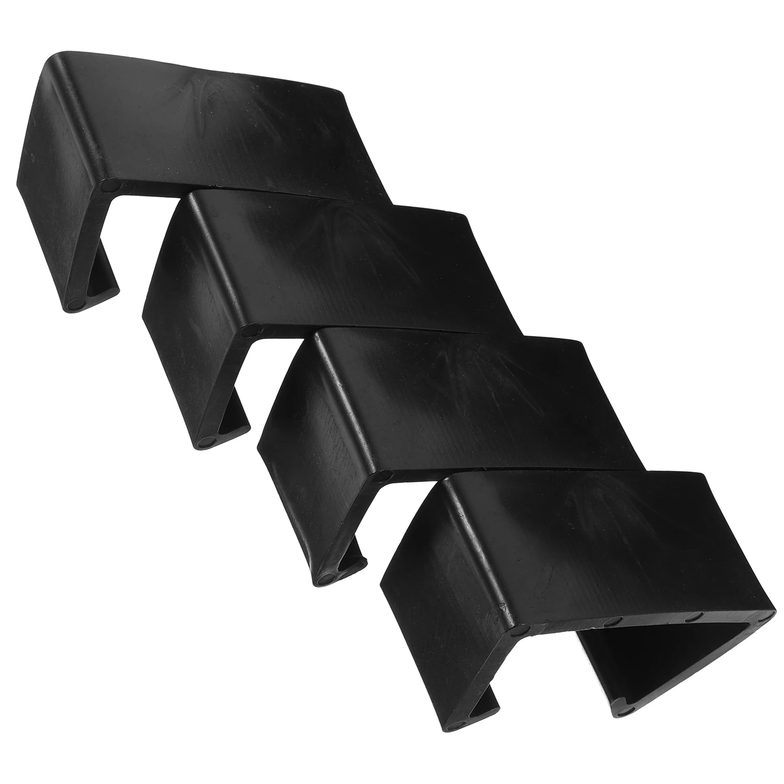 4 Pcs Patio Sofa Clamps Adjustable Furniture Clips for Terrace Sectional Wicker Rattan Chair Fasteners Outdoor Decor