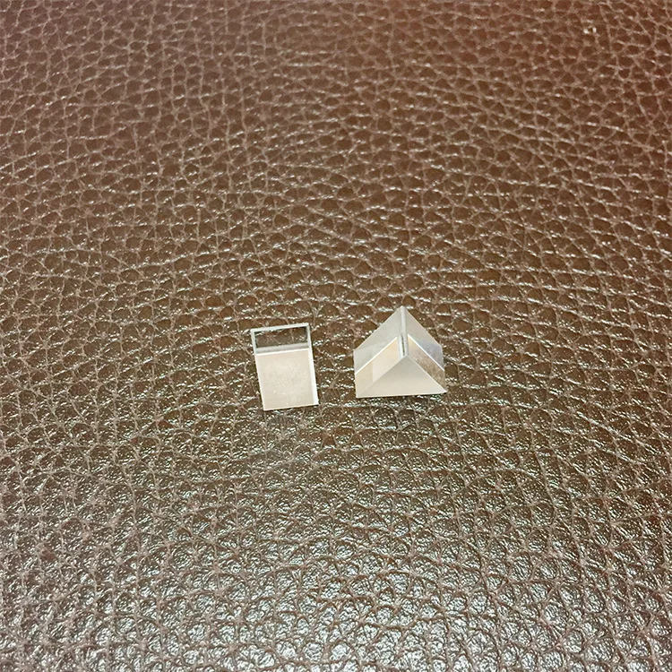 equilateral prism optical lens solid optical glass dispersion prism 12*12*7mm
