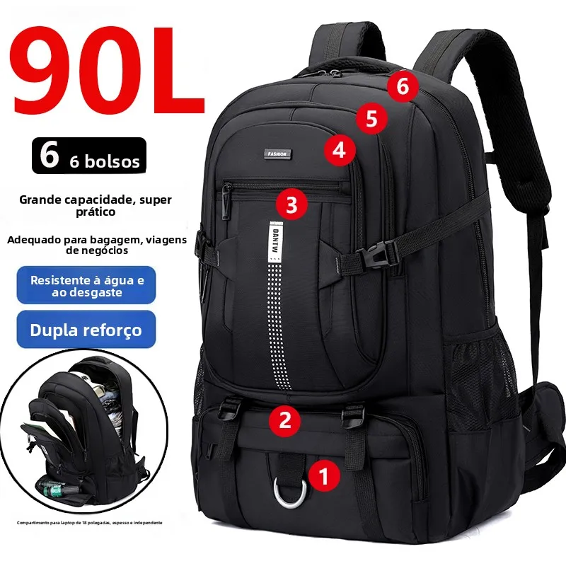 men's-large-capacity-90l-waterproof-wear-resistant-traveling-business-trip-mountain-climbing-backpack-double-shoulder-bag