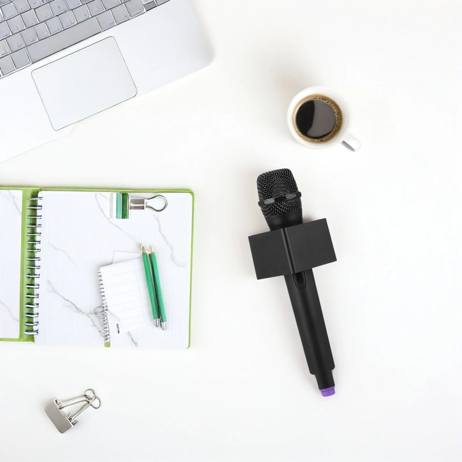 

6pcs 6 PCS Pretend Microphone Play Simulation Prop Mini Small Fake Plastic Props