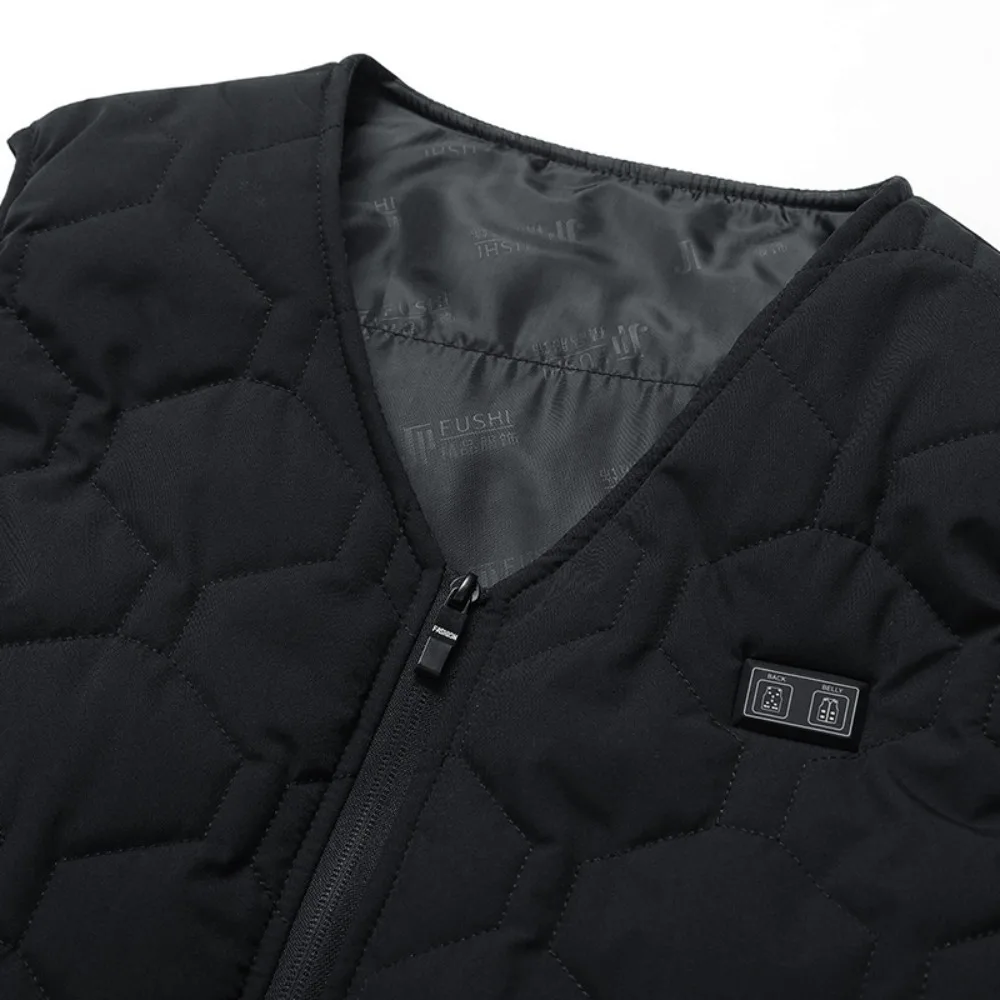 2025年新型インテリジェント温度制御ヒートジャケット（男女兼用）、綿ダウンフィル電熱式ウォームコート（3つの加熱ゾーン付き）