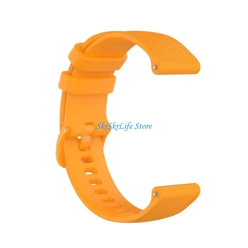 

E65E Silica-Strap Waterproof Bracelet-Durable Suitable for Move Trend Smartwatch Fashionable Band Belt Anti-scratch Wristband