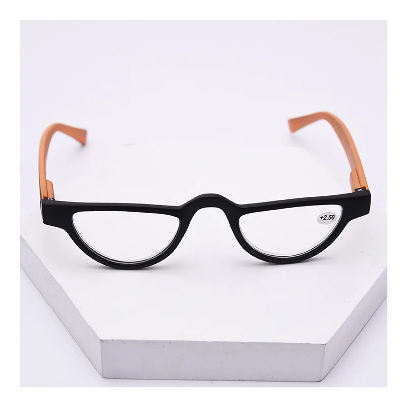 1Pc Cat Eye Reading Glasses Women Men HD Gradient Presbyopic Eyeglasses Unisex Hyperopia Magnifying Eyewear Strength +0.0~+3.5
