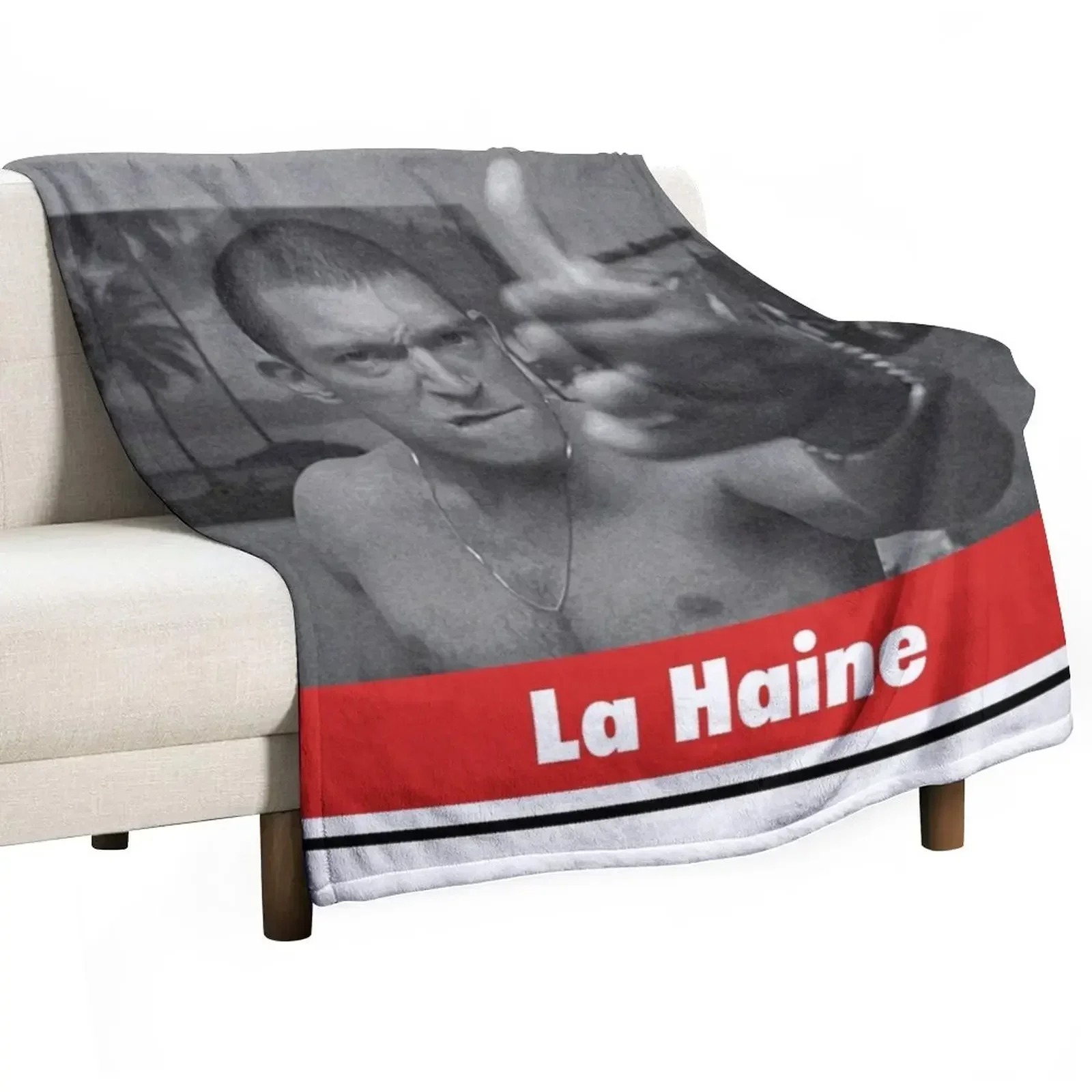 La Haine Throw Blanket Decorative Sofa Comforter Hairy warm winter Blankets