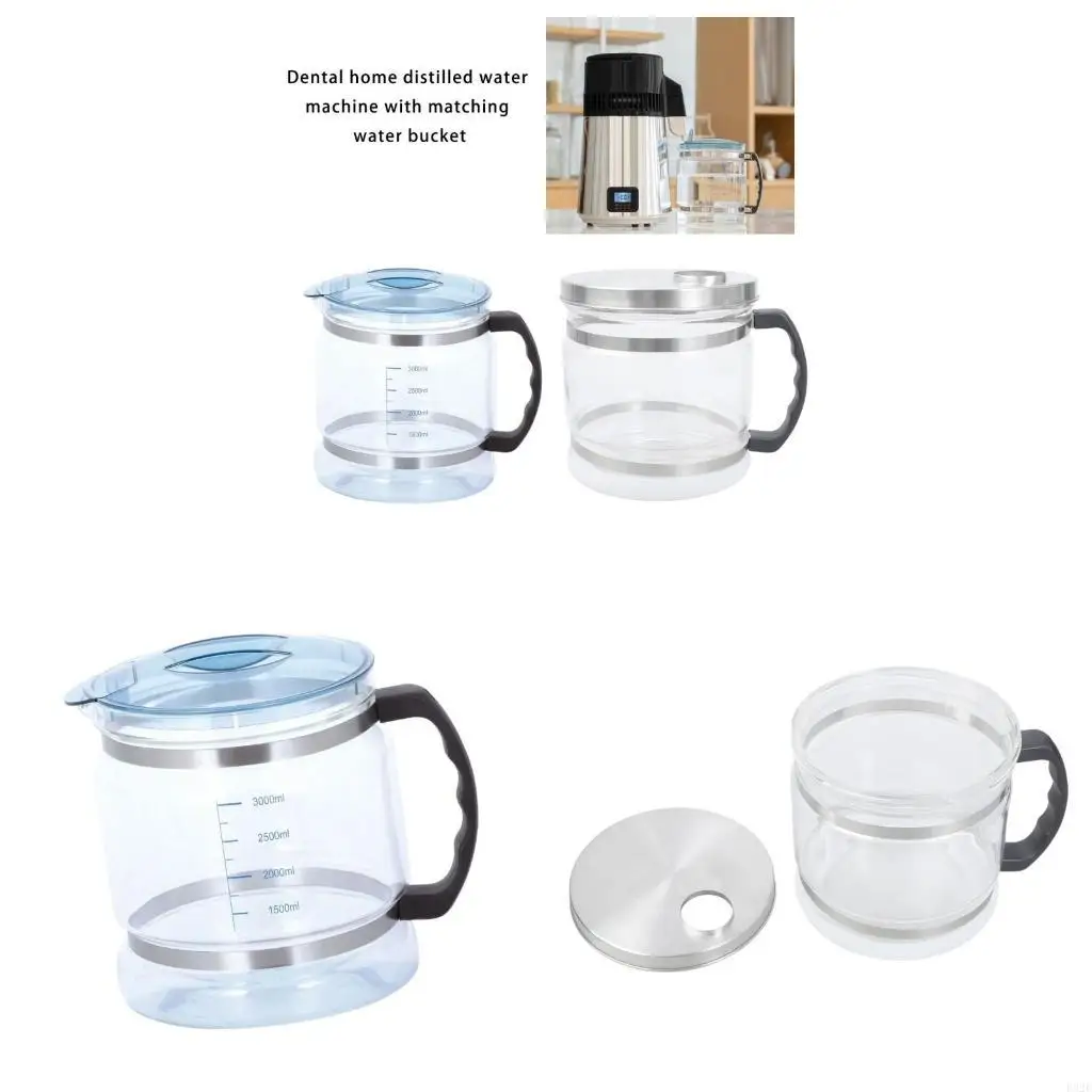 

F92F бутылка с водой с эргономичной ручкой 1 галлон столешница контейнер для дистилляции Домашний оборудование аксессуары