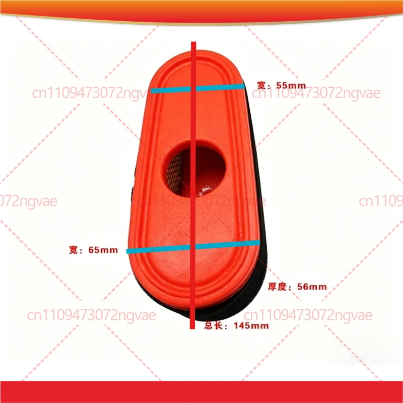 

For Loncin 196CC Engine Air Filter LC1P70FA, Oval Lawn Mower Air Cleaner Element, Power Tool Accessories
