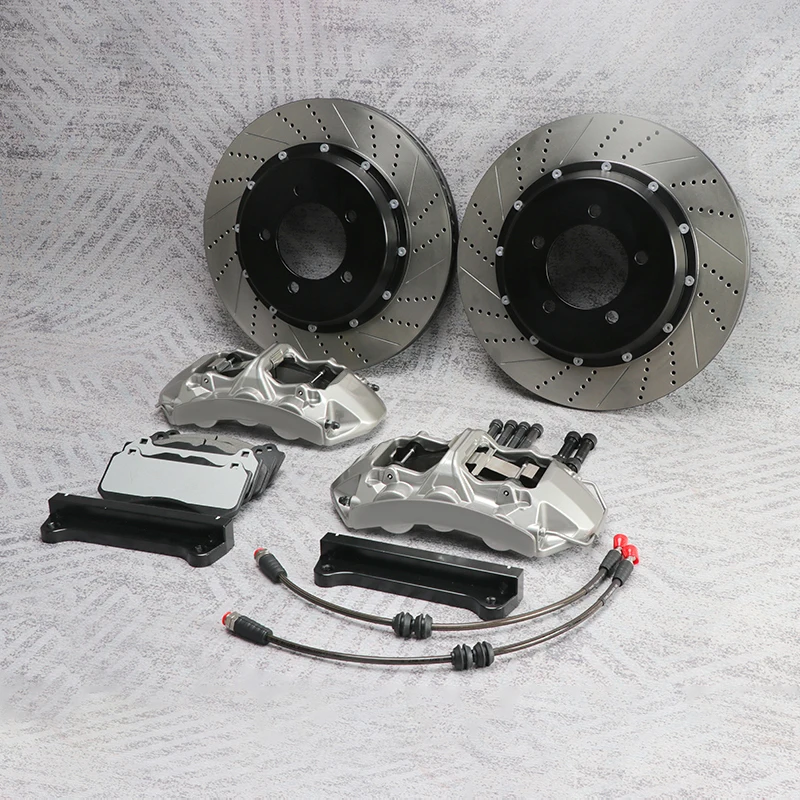 Big Brake Caliper Kits Auto Brake Systems Disc Rotor Pads Line Set For Subaru WRX STI FORESTER XV