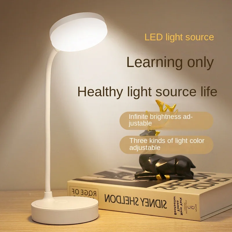 One Piece Set of LED Learning Eye Protection Desk Lamp Night Lamp Student Desktop Book Lamp