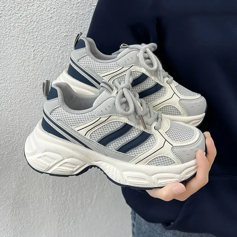 

Women's Sneakers Fashion Platform Vulcanized Shoes New Breathable Sport Running Shoes for Women Brand Casual Shoes Zapatos Mujer