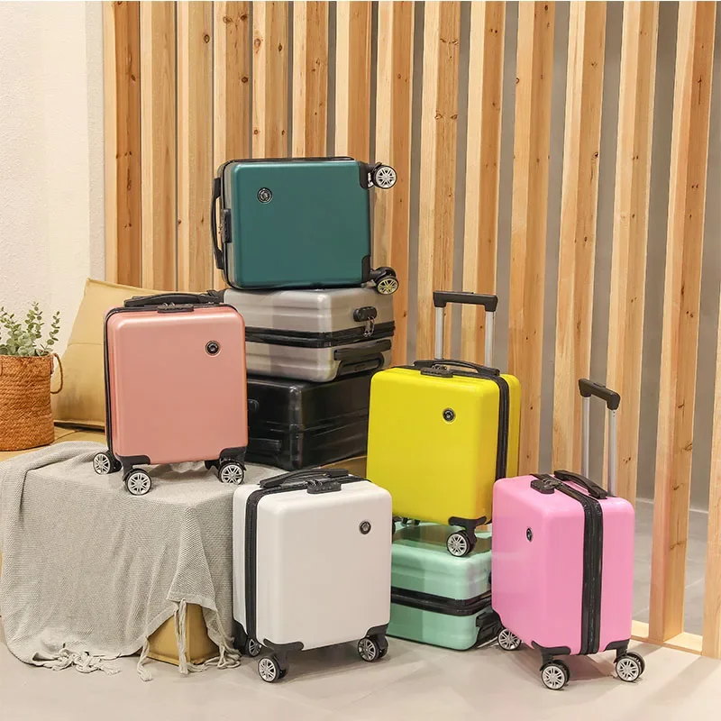Nueva Juventud, versión de moda de 14/16 pulgadas, caja de embarque, maleta, tablero femenino, avión, caja de varilla ligera pequeña de varios tamaños para hombre