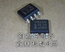 Xinyuan SA612A SA612 NE612 NE612A D SOP8 Double-balanced mixer and oscillator New original authentic integrated circuit IC 1pcs