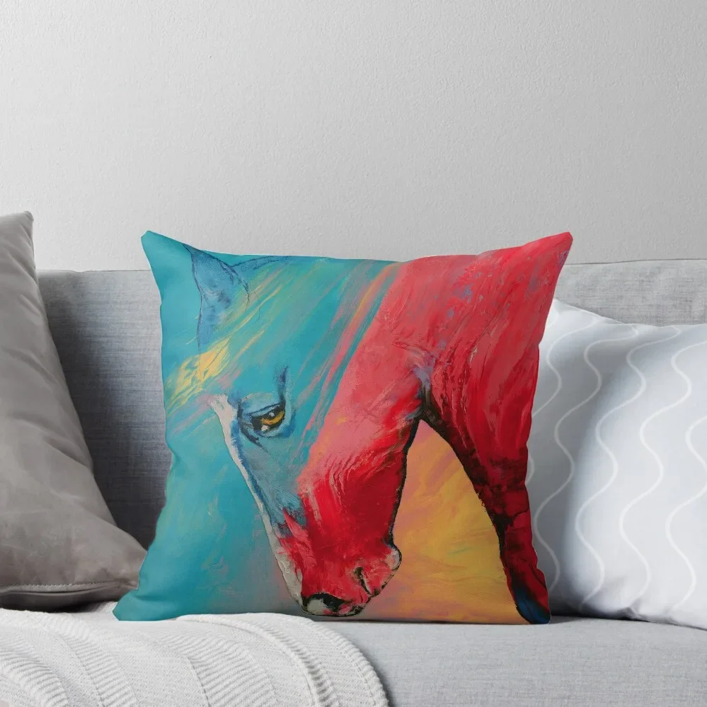 

Painted Horse Throw Pillow Pillowcases For Pillows Pillow Cases Decorative ornamental pillows christmas ornaments 2025 pillow