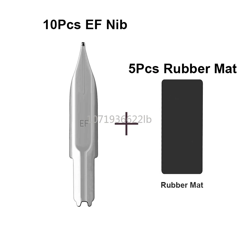 10-20 Stuks Vervangen EF/F Penpunt Voor MAJOHN A1/A2/A3 Druk Vulpennen Voor Majohn A1 Inkt Pen Accessoires Schrijven Penpunt Met Rubberen Mat