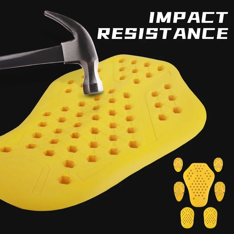 Breathable Moto Protection with CE1 Certified, Built-in Anti-Fall  Comfortable Cycling Back Guard Knee Elbow Hip Shoulder Gear