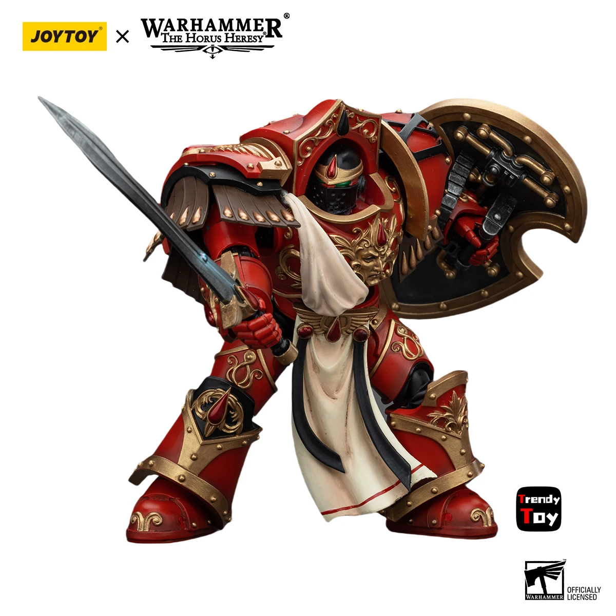 【JOYTOY】Warhammer 40K sang Angels cramoisi Paladins Squad Crimson Paladin 3 1/18 figurine jouets Collection