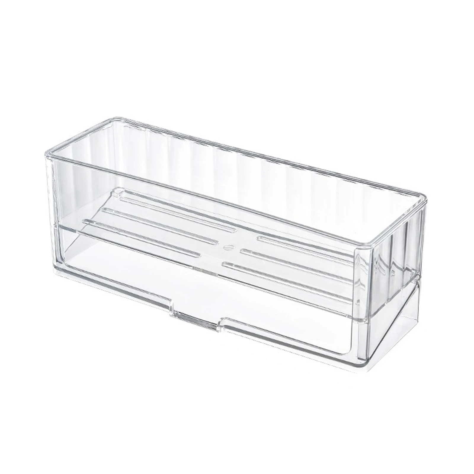 1pc Kitchen Sink Organizer Rack With Self-draining Tray Sponge Holder Basket Home Kitchen Storage Fixture Accessories