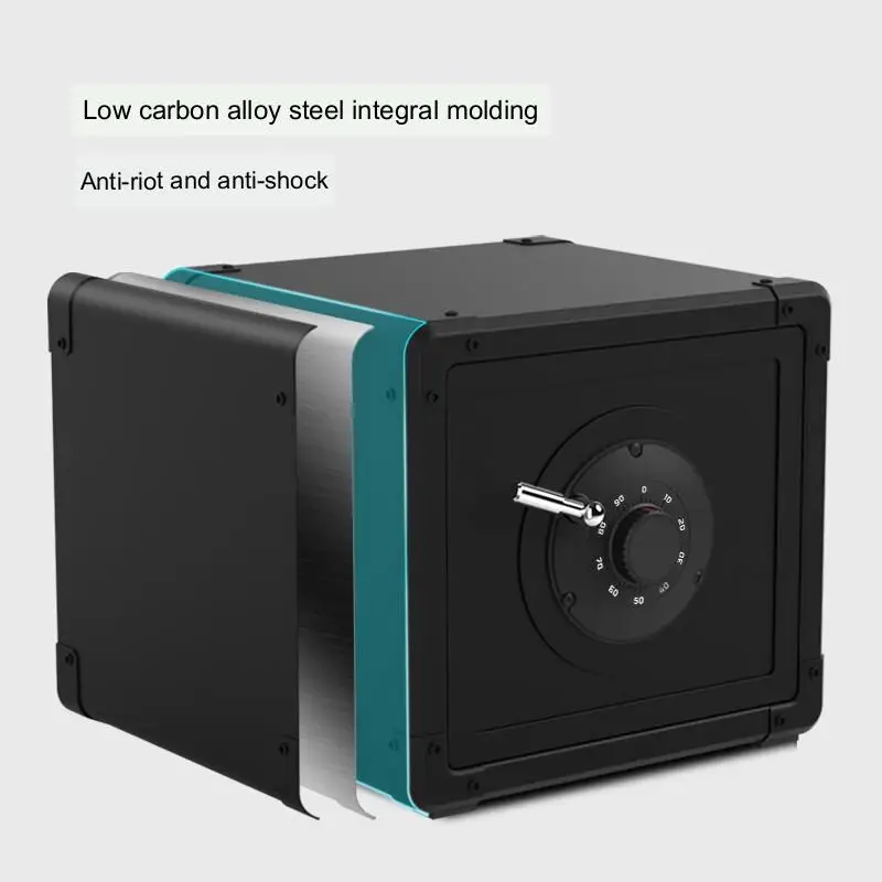 Crmcr-家庭用,オフィス用,盗難防止,スチール製,小型,30cmの組み合わせ用のインテリジェント金庫