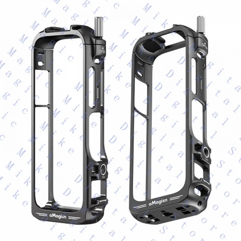 

UU For Insta360 X4 Aluminum Frame, Compatible with ACE PRO Magnetic Quick Release