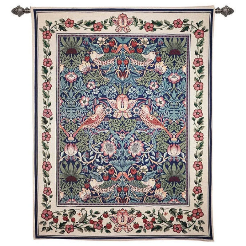 سجادة حائط ريتش آند لاكي بيردز ويليام موريس جوبلن أوبسون 70 سم × 90 سم #2