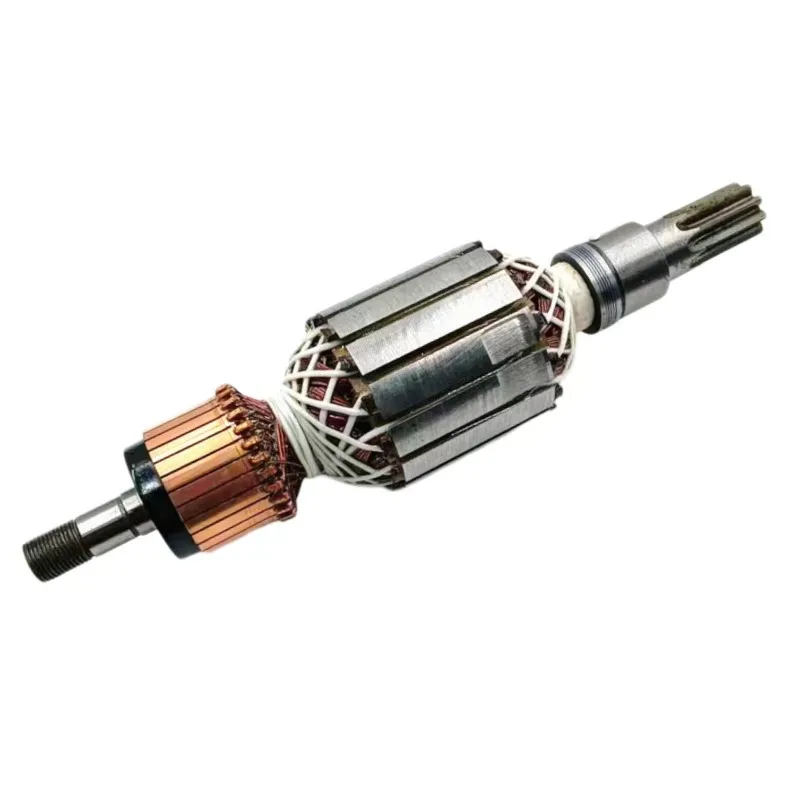 Copper Winding Armature Rotor AC220-240V Replacement Parts for GSH27 GSH27V Hammer