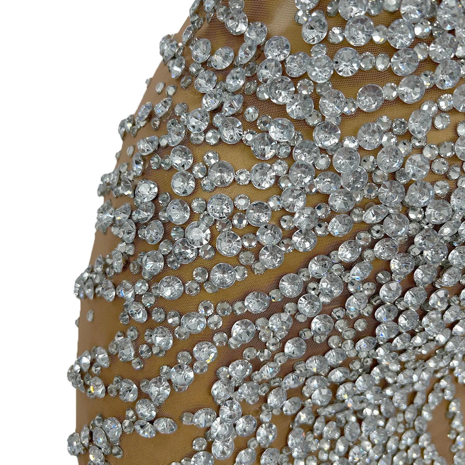 Luxury Rhinestone Birthday Cocktail Dress Female Wear Prom Gown Banquet Evening Dress Women Bodycon Club Party Dress Huatuo