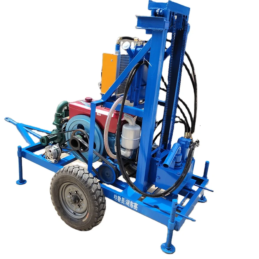 22hp diesel direct price 100m deep hole water well drill digging machine